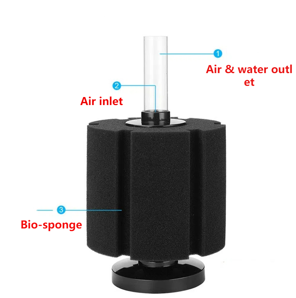 Аквариумный фильтр-губка для в – обзор и цена Aquaculture Aerator Pump