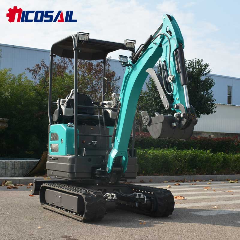 Мини-экскаватор Nicosail OKW20 – обзор и цена Farming Jobs
