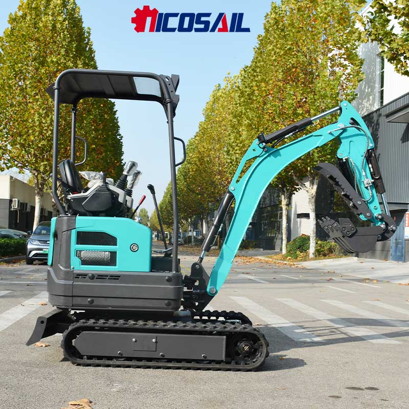 Мини-экскаватор Nicosail OKW20 – обзор и цена Farming Jobs